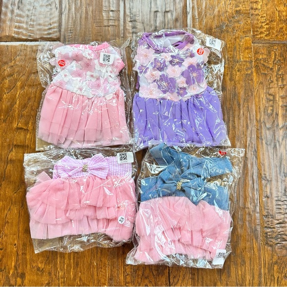 NWT - Fashion Pet Dog Clothes (Purple/Pink 4pack), X-Small - Picture 3 of 11